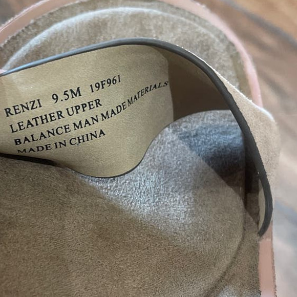 Naked Feet $128 NWOT Renzi Platform Sandal - Women's Size 9.5M Blush - Picture 7 of 7